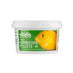 Vitalis Herbivore Cichlid Pellets 140g