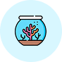 Container with Tank Water